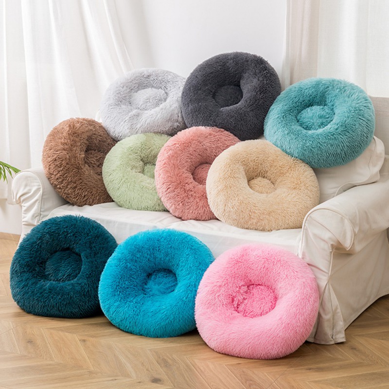 la doggie vita plush donut bed